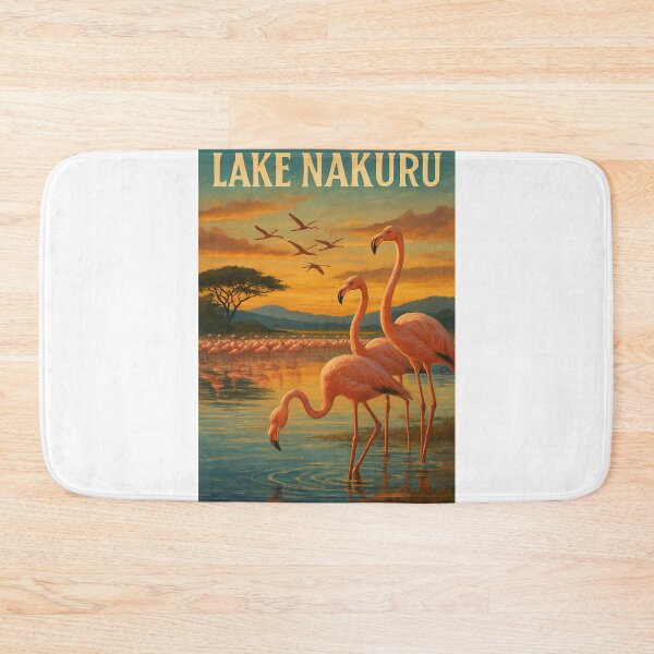 Item preview, Lake Nakuru Flamingos – Great Rift Valley, Kenya designed and sold by Aryabek.
