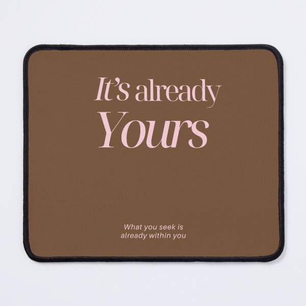 Item preview, It’s Already Yours — Positive Affirmation Wall Art, Vision-Board Poster designed and sold by SmolSummer.Homie.