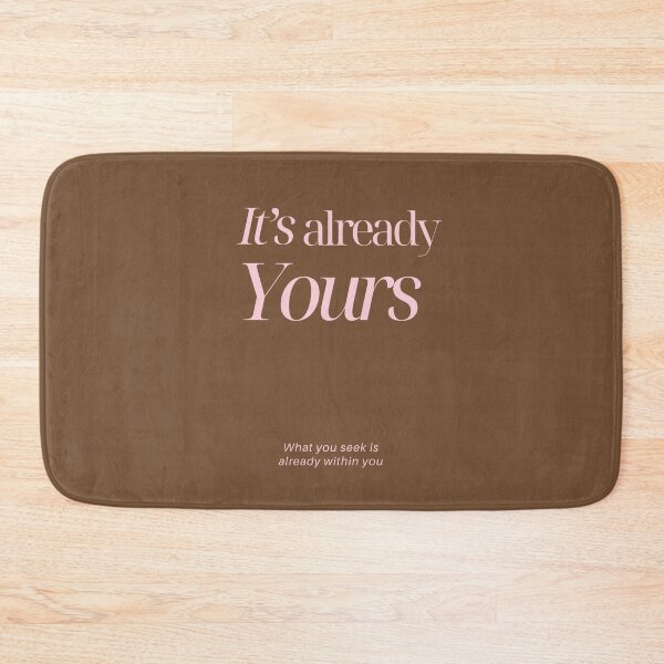 Item preview, It’s Already Yours — Positive Affirmation Wall Art, Vision-Board Poster designed and sold by SmolSummer.Homie.