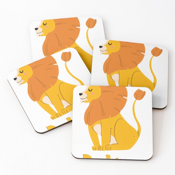 Item preview, Beckham Lion Cartoon Cute Animal Illustration designed and sold by choluren.