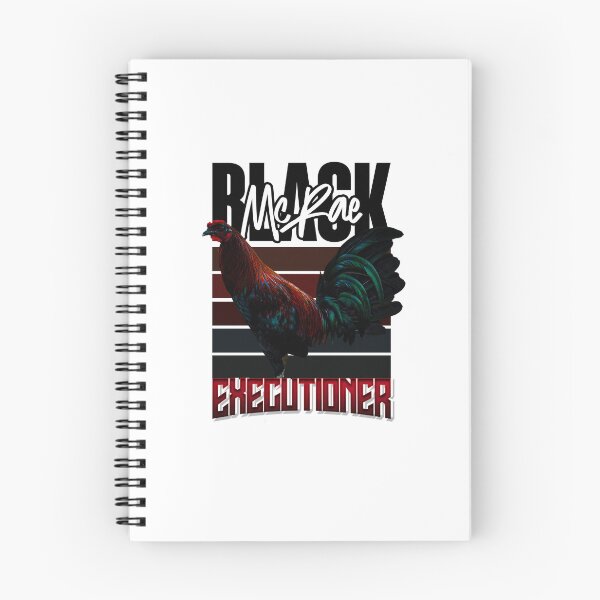Item preview, Black McRae Executioner | Gamefowl Bloodline Art designed and sold by elizaldesigns.