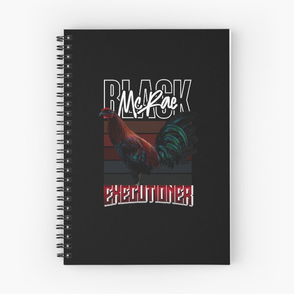 Item preview, Black McRae Executioner | Gamefowl Bloodline Art designed and sold by elizaldesigns.