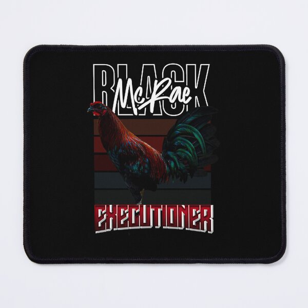 Item preview, Black McRae Executioner | Gamefowl Bloodline Art designed and sold by elizaldesigns.