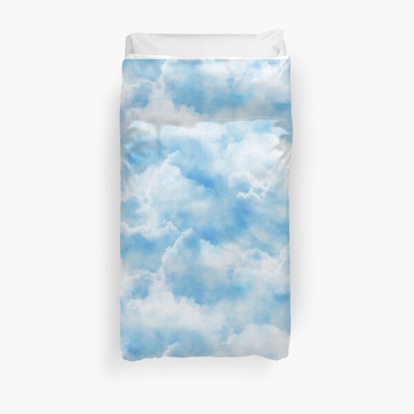 Clouds Print Duvet Cover
