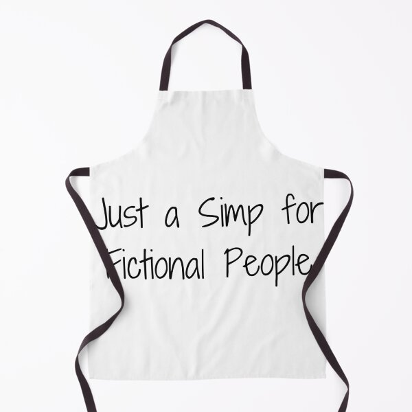 Item preview, Just a Simp for Fictional People designed and sold by Ninjacatoff.
