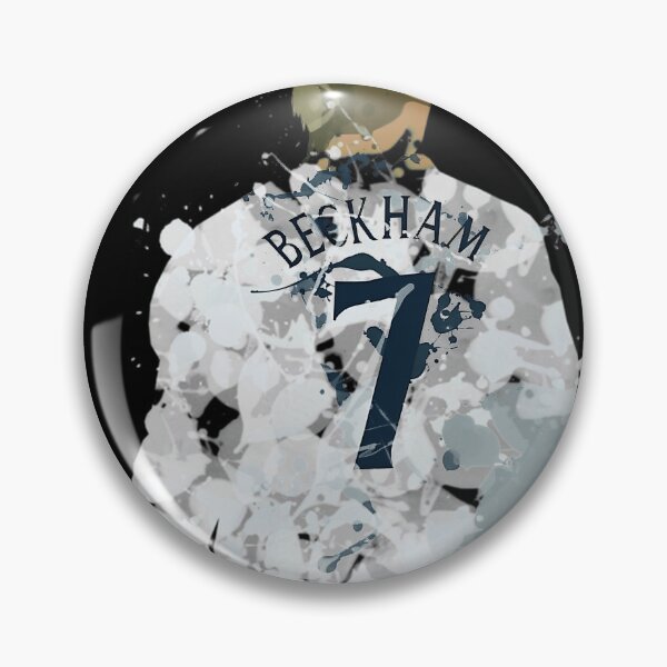 Item preview, Beckham 7 Jersey Splash Art Soccer Legend Poster designed and sold by KennethMShafer.