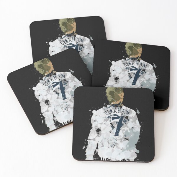 Item preview, Beckham 7 Jersey Splash Art Soccer Legend Poster designed and sold by KennethMShafer.