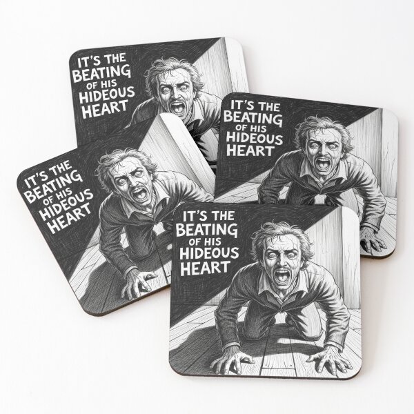 Item preview, the hideous heart designed and sold by JRED Design.