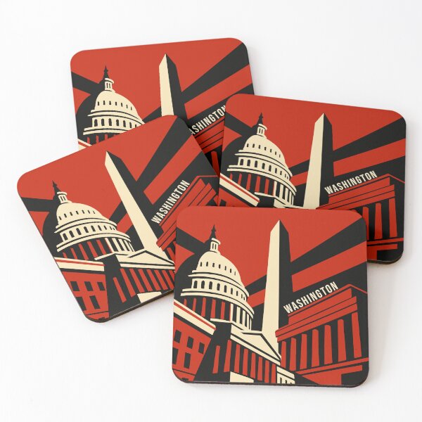 Item preview, Washington Travel Poster designed and sold by rogue-design.