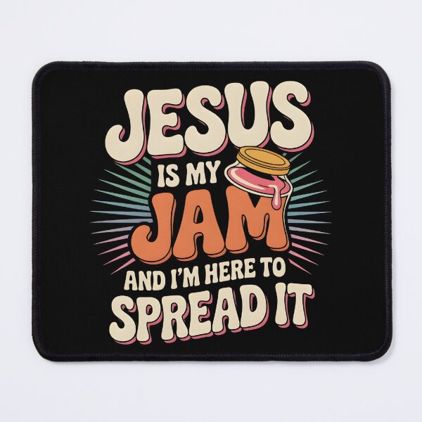 Item preview, Jesus is My Jam and Im Here to Spread It Christ Bible Gifts designed and sold by elikatti.