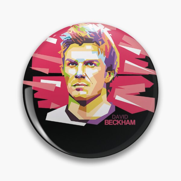 Item preview, David Beckham WPAP Pop Art Soccer Legend Poster designed and sold by DannyCFrancis.