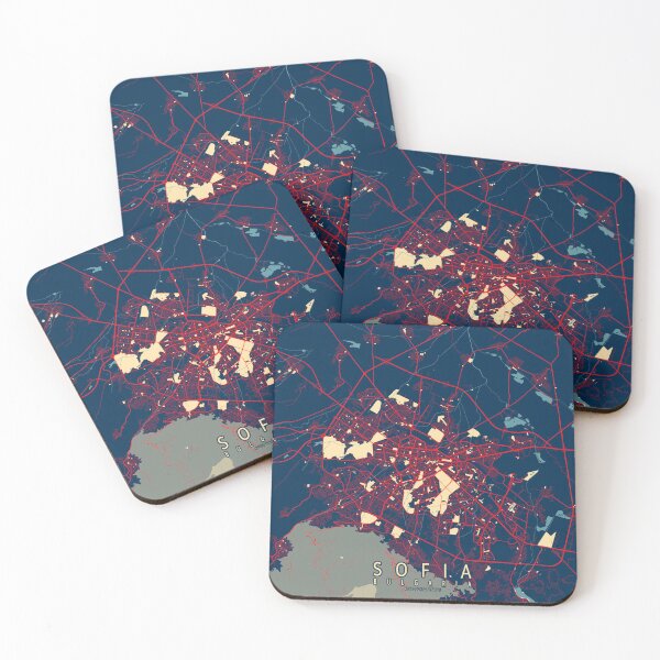 Item preview, Sofia City Map of Bulgaria - Hope designed and sold by deMAP.