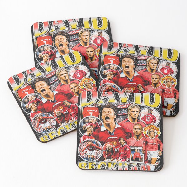 Item preview, David Beckham Manchester United Collage Soccer Poster designed and sold by KennethMShafer.
