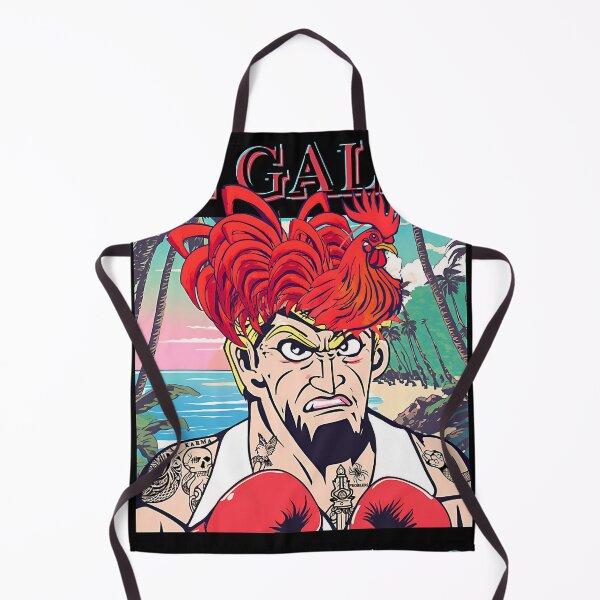 Item preview, El Gallo De Dorado Cartoon Boxer Rooster Art designed and sold by MatthewRJackson.