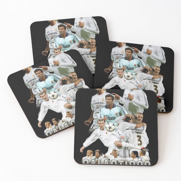 Item preview, Real Madrid Galacticos Soccer Legends Collage Poster designed and sold by aileytabo.