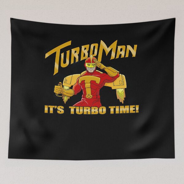 Item preview, It'S Turbo Time Turbo Man designed and sold by LeaWalter.