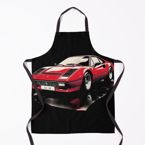 Item preview, 1986 Ferrari 328 Gtb Classic Sports Car Artwork - Exclusive Redbubble Design designed and sold by MichaelSchale4.