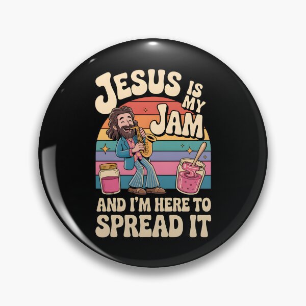 Item preview, Jesus is My Jam and Im Here to Spread It Christ Bible Gifts designed and sold by elikatti.