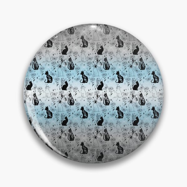 Item preview, Demiboy Pride Black Cat Witchy Magic Design designed and sold by Travelslightly.