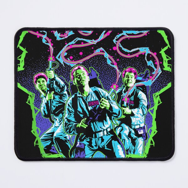 Item preview, Ghostbusters Official Neon Retro Poster Artwork designed and sold by NiklasSchreiber.