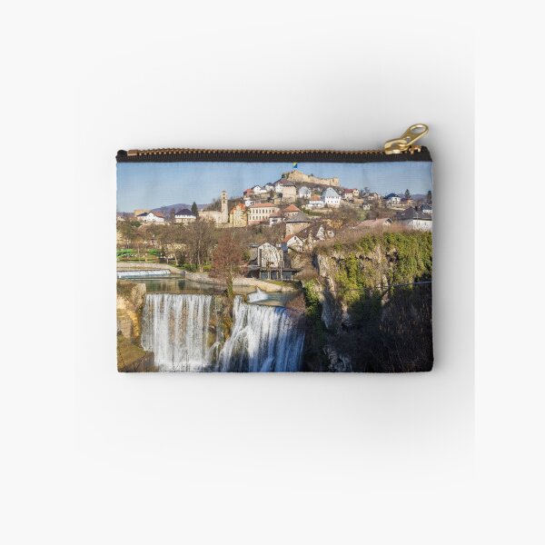 Item preview, The beautiful Jajce waterfalls in Bosnia and Herzegovina designed and sold by Two-Tickets-To.