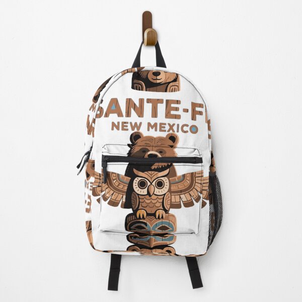 Item preview, Santa Fe T-Shirt, New Mexico Graphic Tee, Totem Pole Bear & Owl Shirt, Southwestern Souvenir Unisex Top designed and sold by Promoffy.
