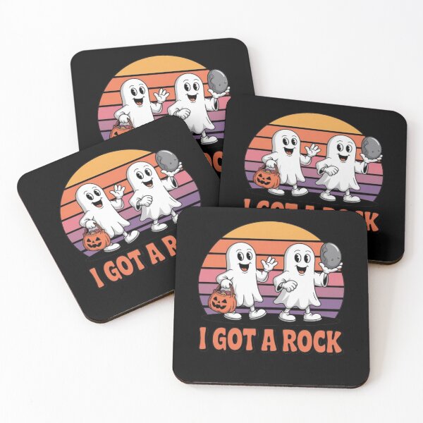 Item preview, I Got A Rock Halloween Ghost designed and sold by BHMARTS.