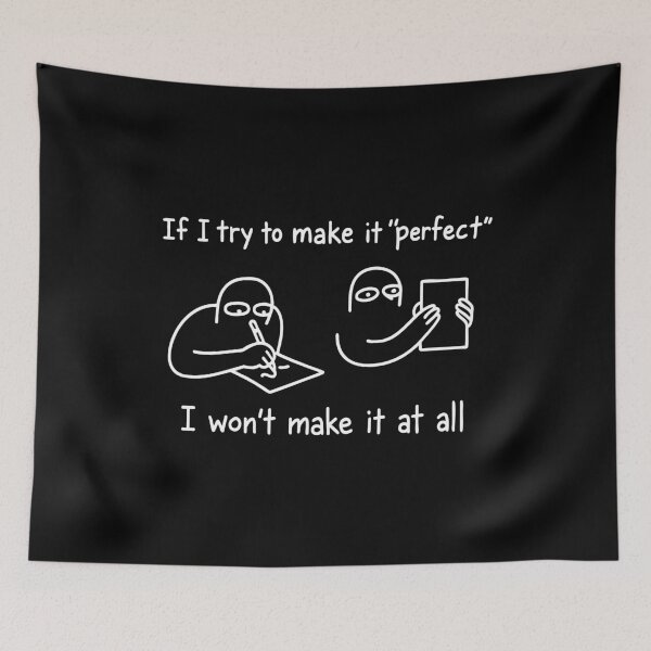 Item preview, Funny Artist Perfectionist Motivational Inspirational Creativity Creative  designed and sold by w1ckerman.