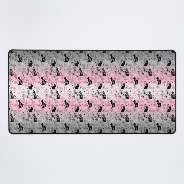 Item preview, Demigirl Pride Black Cat Witchy Magic Design designed and sold by Travelslightly.