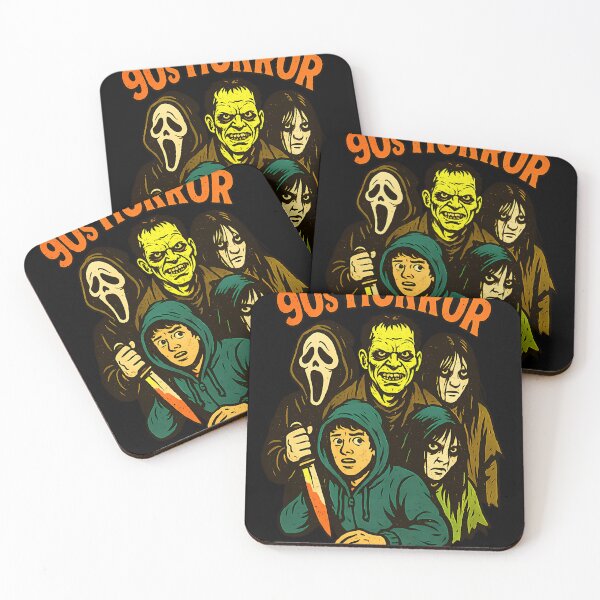 Item preview,  90S Horror Movie Inspired Illustration  Retro Scary Comic Style designed and sold by MichaelSchale4.