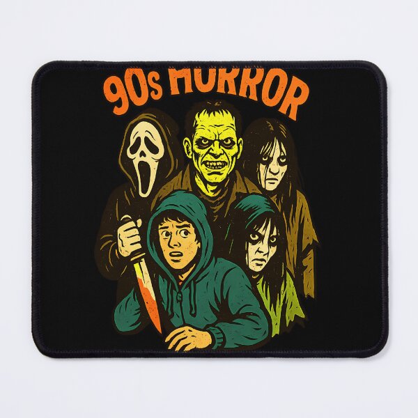 Item preview, 90S Horror Movie Inspired Illustration Retro Scary Comic Style designed and sold by MichaelSchale4.