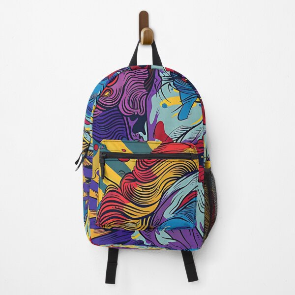 Item preview, A CLOWN PAINTED WITH FLUORESCENT COLORS designed and sold by infinitearte.