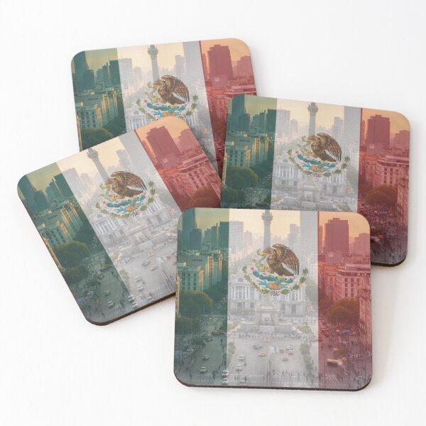 Item preview, Mexican flag Mexico City designed and sold by Uglyandcute.