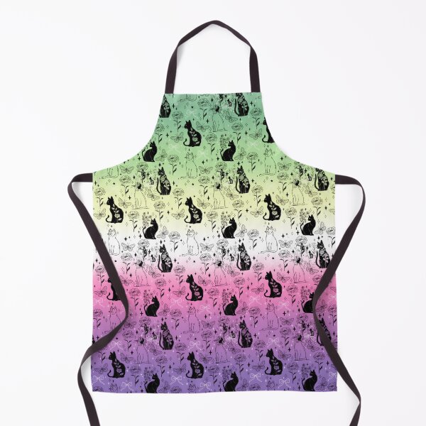 Item preview, Genderfae Pride Black Cat Witchy Magic Design designed and sold by Travelslightly.