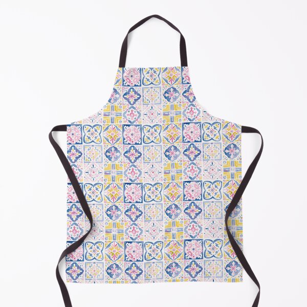 Item preview, Copy of Watercolor Pastel Geometric Floral Portuguese Tiles designed and sold by imaginefountain.