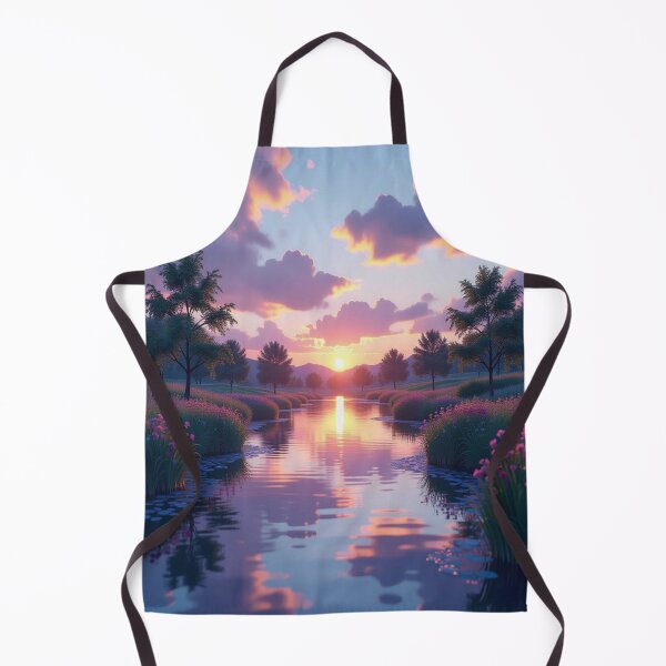 Item preview, Pastel Riverdream – Sunlight, reflection & nature’s silence in a Monet-inspired mood designed and sold by FotoworldEdel.
