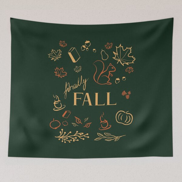 Item preview, Finally Fall, Cozy Season designed and sold by Markadesign.