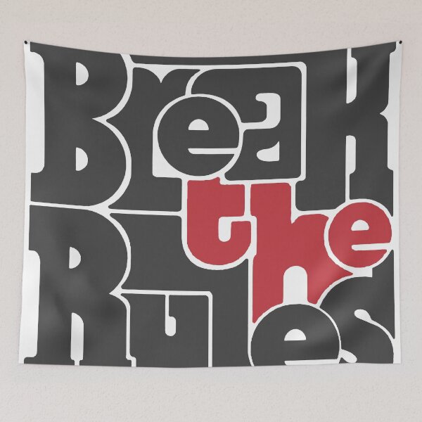 Item preview, Break The Rules – Bold Retro Typography Design designed and sold by andry01.