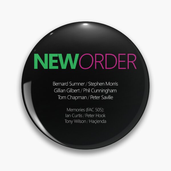 Item preview, Néw Ordér - band member names designed and sold by maboleth.