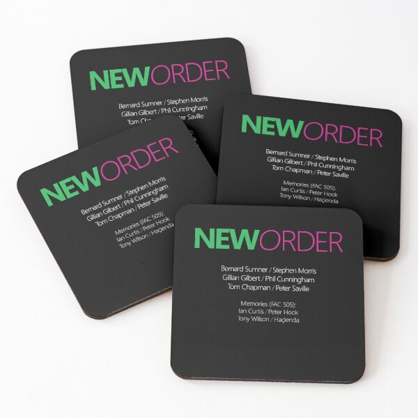 Item preview, Néw Ordér - band member names designed and sold by maboleth.