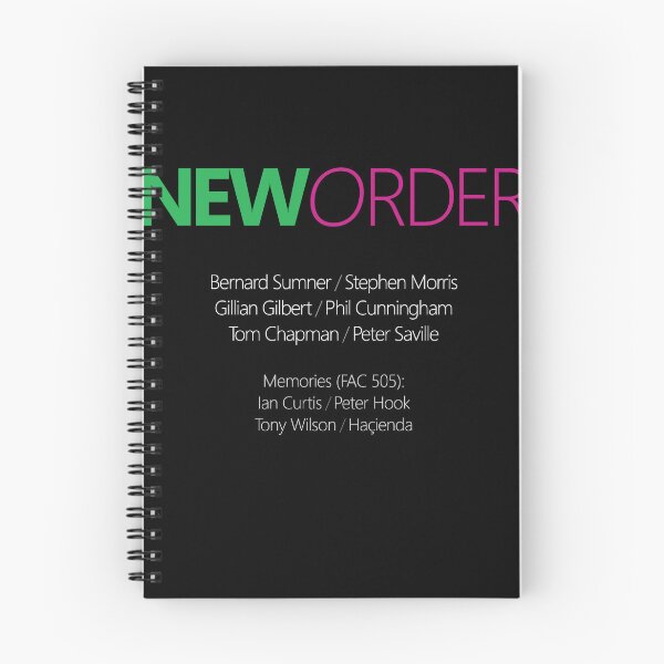 Item preview, Néw Ordér - band member names designed and sold by maboleth.