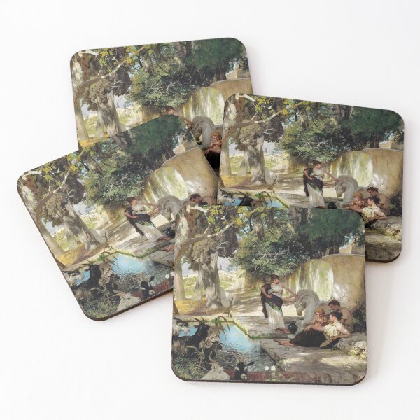 Item preview, Henryk Siemiradzki. At the Source (study) designed and sold by likiska.