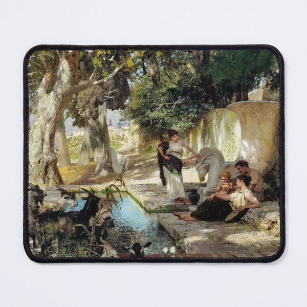 Item preview, Henryk Siemiradzki. At the Source (study) designed and sold by likiska.