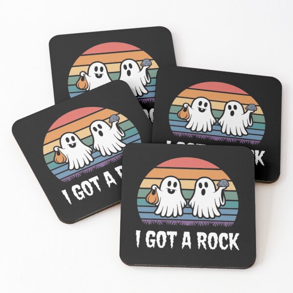 Item preview, I Got A Rock Halloween Ghost designed and sold by BHMARTS.
