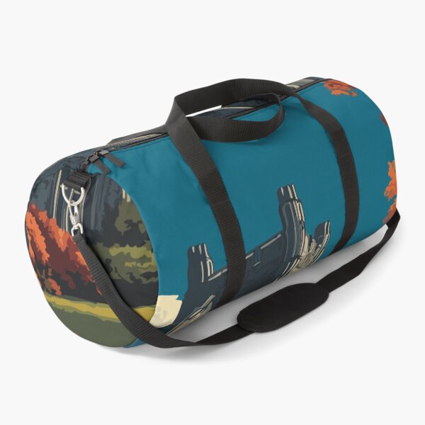 Item preview, Blacksburg Virginia Vintage Travel Art | Hokie College Town Illustration designed and sold by TuncGK.