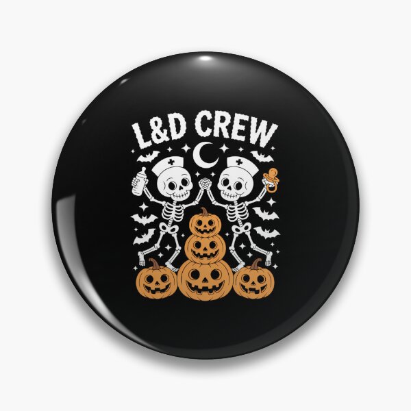 Item preview, Labor And Delivery Nurse Skeleton Halloween designed and sold by WalshDrawnLaugh.