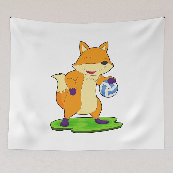 Item preview, Fox Volleyball player Volleyball designed and sold by Snabdesign84.