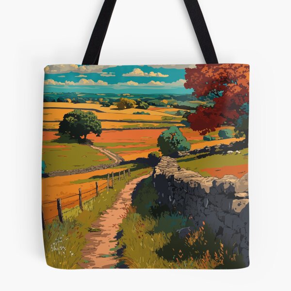 Item preview, Fredericksburg Virginia Vintage Travel Design | Historic Countryside Art designed and sold by TuncGK.