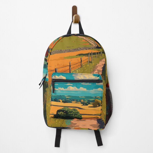 Item preview, Fredericksburg Virginia Vintage Travel Design | Historic Countryside Art designed and sold by TuncGK.