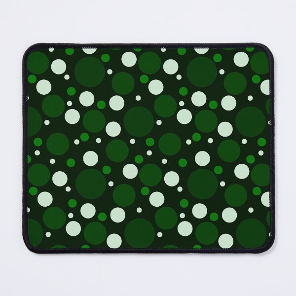 Item preview, Abstract Random Dark Green, Light Green and White Polka Dots designed and sold by POLKAIWERX.